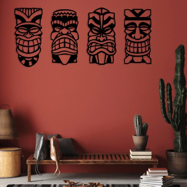 Tiki Mask Set - Afbeelding 2