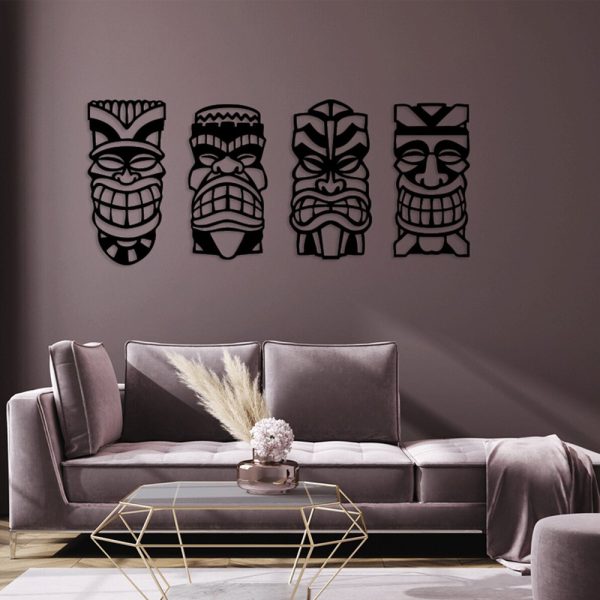 Tiki Mask Set - Afbeelding 3