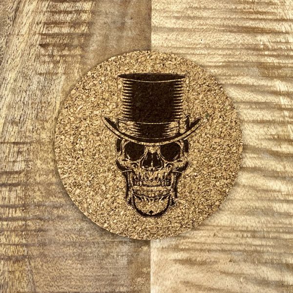 Undertaker Skull Kurk Onderzetter