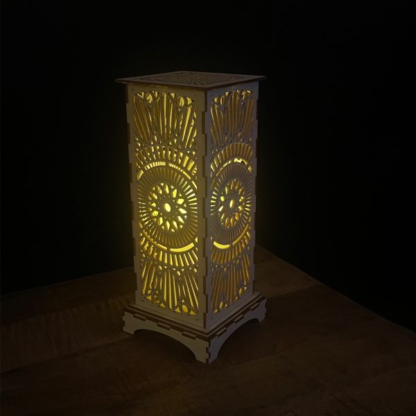 Houten lampje 02